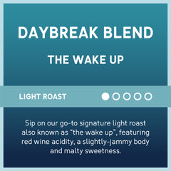 Daybreak Blend, Single-Serve Keurig K-Cup® Pods, Light Roast Coffee, 24 Count