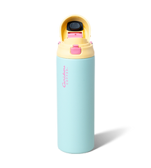 Colorblock 24oz Stainless Steel Multi Sip Hydration Tumbler – Aqua
