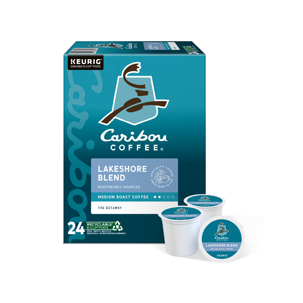 Lakeshore Blend, Single-Serve Keurig K-Cup® Pods, Medium Roast Coffee, 24 Count