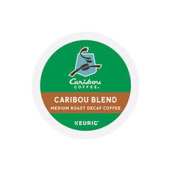 Caribou Blend Decaf, Single-Serve Keurig K-Cup® Pods, Medium Roast Coffee, 24 Count